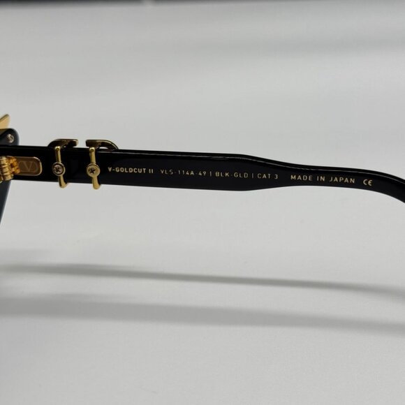 NEW VALENTINO V-GOLDCUT-II  BLACK WOMEN VALENTINO SUNGLASSES VLS-114A main image 6